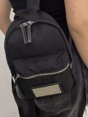 Matin Kim BABY CARGO ALLDAY BACKPACK IN Black